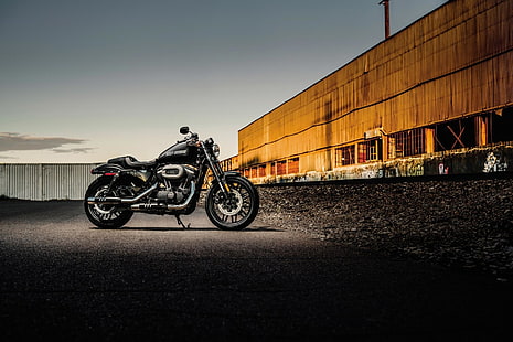 Harley-Davidson, Harley-Davidson Sportster, Harley-Davidson Roadster, HD tapet HD wallpaper