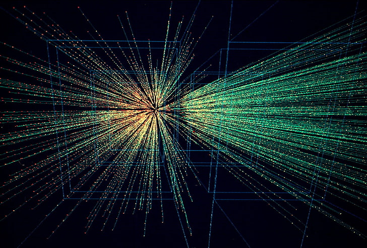 abstrakt, lichter, spektrum, Large Hadron Collider, teilchen, HD-Hintergrundbild