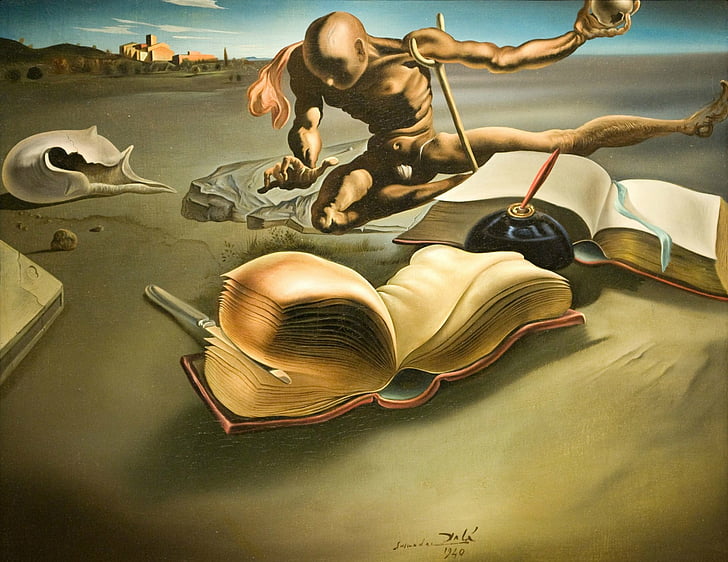 Artistik, Lukisan, Salvador Dali, Wallpaper HD