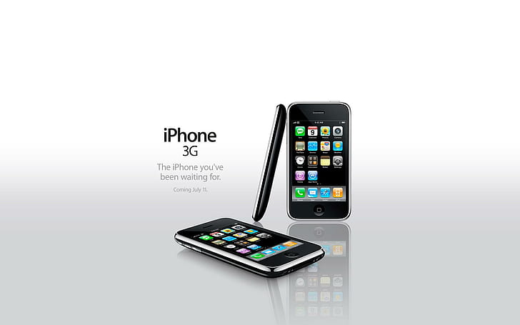 iPhone 3G Widescreen, widescreen, iphone, apple, HD wallpaper