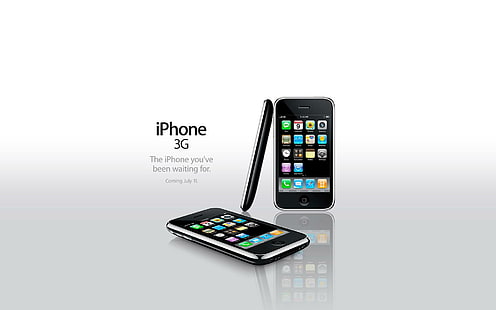 iPhone 3G Широкоекранен, широкоекранен, iphone, ябълка, HD тапет HD wallpaper
