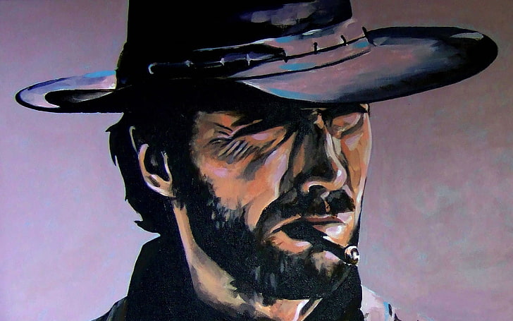 Clint Eastwood, man wearing hat wallpaper, Male celebrities, Clint Eastwood, hollywood, actor, american, HD wallpaper
