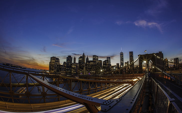 جسر بروكلين نيويورك-سيتيز HD سطح المكتب wallpap ..، خلفية HD