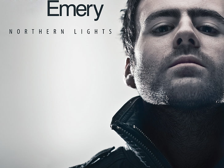 Тапет Emery Northern Lights, диджей Гарет, външен вид, лице, букви, устни, HD тапет
