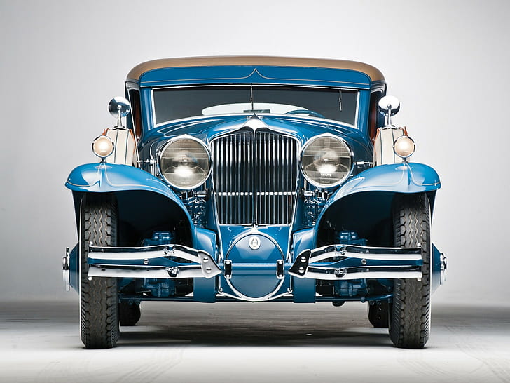 29 青い車 車 クラシックカー コードl 古い車 シンプルな背景 車両 車両前部 車輪 Hdデスクトップの壁紙 Wallpaperbetter