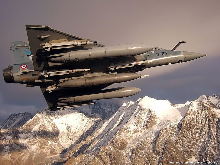 フランス空軍、Mirage 2000、 HDデスクトップの壁紙