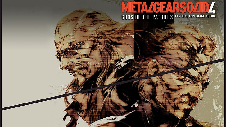 Metal Gear Solid, Metal Gear Solid 4: Guns of the Patriots, HD tapet