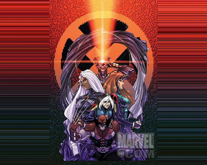 X-Men HD, tapety Marvel x-men, komiksy, x, mężczyźni, Tapety HD