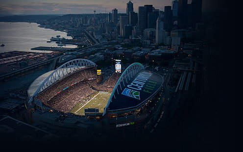 seattle seahawks stadium, HD wallpaper HD wallpaper