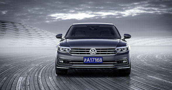 Limousine, Volkswagen Phideon, Genfer Autosalon 2016, HD-Hintergrundbild HD wallpaper