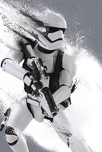 Обои Storm Trooper, Звездные войны, Звездные войны: Пробуждение Силы, Штурмовики, штурмовик, HD обои HD wallpaper
