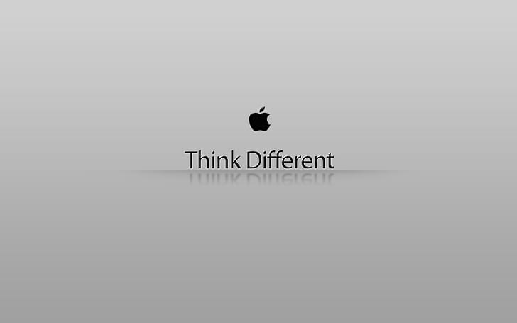Apple, iOS, Mac, Steve Jobs, myśl inaczej, Tapety HD
