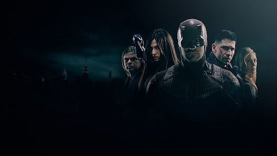 Marvel Cinematic Universe, Netflix, Daredevil, Matt Murdock, Punisher, The Punisher, Frank Castle, วอลล์เปเปอร์ HD HD wallpaper