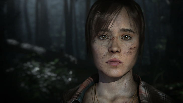 Beyond: Two Souls Cuts Scratches Face HD, video games, face, two, souls, beyond, scratches, cuts, HD wallpaper