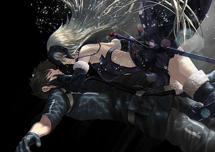 سلسلة Fate ، Fate / Grand Order ، Avenger (Fate / Grand Order) ، Fujimaru Ritsuka (ذكر) ، Jeanne d'Arc Alter، خلفية HD HD wallpaper