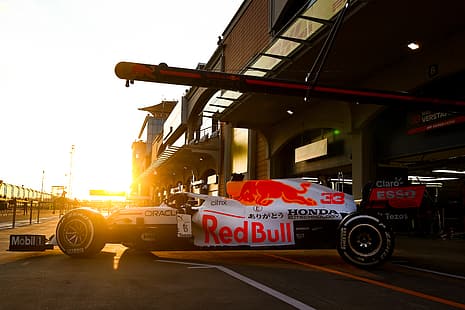 Fórmula 1, Red Bull Racing, Max Verstappen, Honda, vehículo, Fondo de pantalla HD HD wallpaper