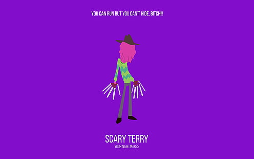 Scary Terry wallpaper, Rick and Morty, minimalizm, cartoon, Tapety HD HD wallpaper