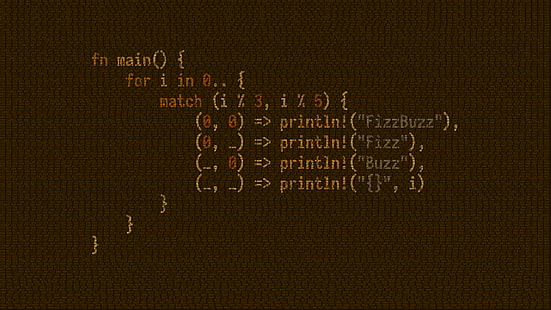 Code, Programmierung, Rust, HD-Hintergrundbild HD wallpaper