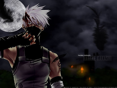 Ilustración de Naruto Hatake Kakashi, Anime, Naruto, Kakashi Hatake, Fondo de pantalla HD HD wallpaper