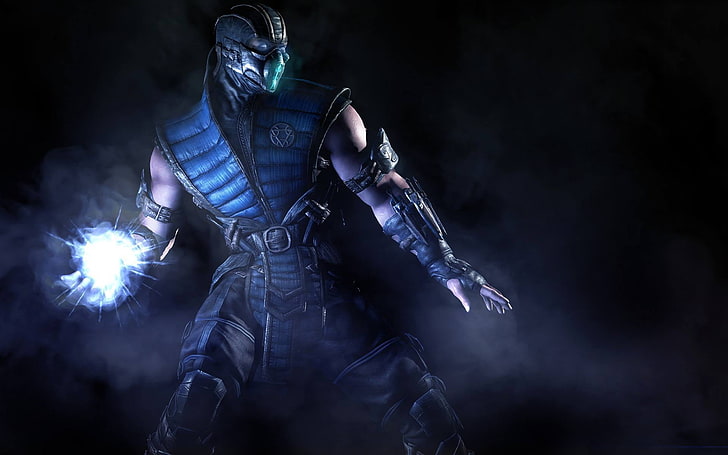 Personaje de Mortal Kombat, Look, Máscara, Sub-Zero, Equipo, Warner Bros. Interactive Entertainment, NetherRealm Studios, Mortal Kombat X, Fondo de pantalla HD