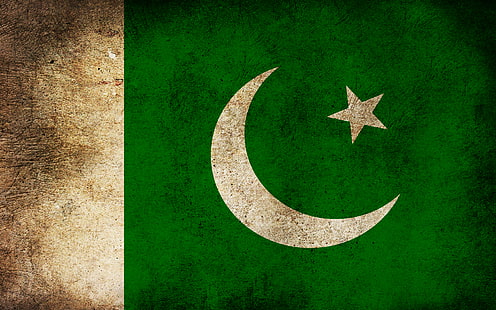 Fahnen, Pakistan, HD-Hintergrundbild HD wallpaper