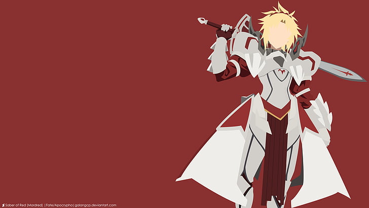 Fate Series, Fate / Apocrypha, Mordred (Fate / Apocrypha), Sabre of Red (Fate / Apocrypha), Wallpaper HD
