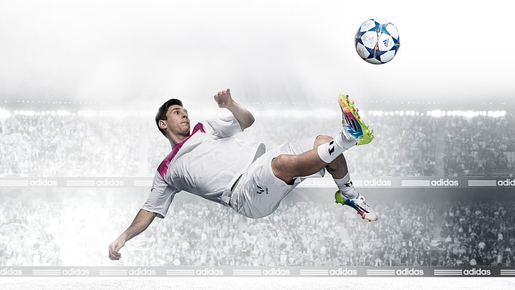 Futebol, jogador de futebol, Lionel Messi, HD papel de parede