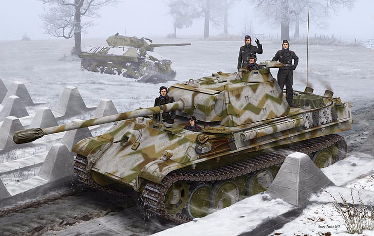 figure, Germany, SAU, Panzerkampfwagen V Panther, The second World war, Medium Tank, Panzerwaffe, 3-in. Gun Motor Carriage M10, HD wallpaper