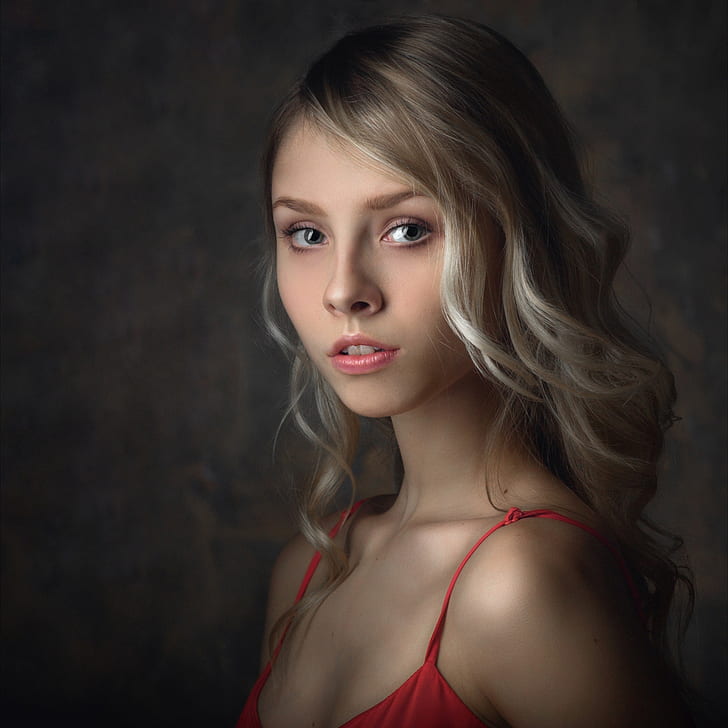 mujer, modelo, cara, retrato, Alice Tarasenko, rubia, Fondo de pantalla HD