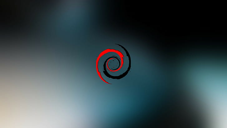 Debian, Swirl, 2560x1440, 4K фото, HD обои