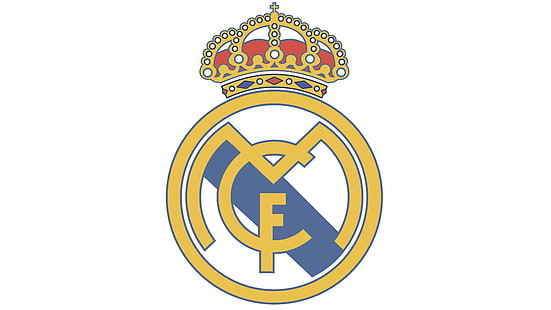Football, Real Madrid C.F., emblème, logo, Fond d'écran HD HD wallpaper