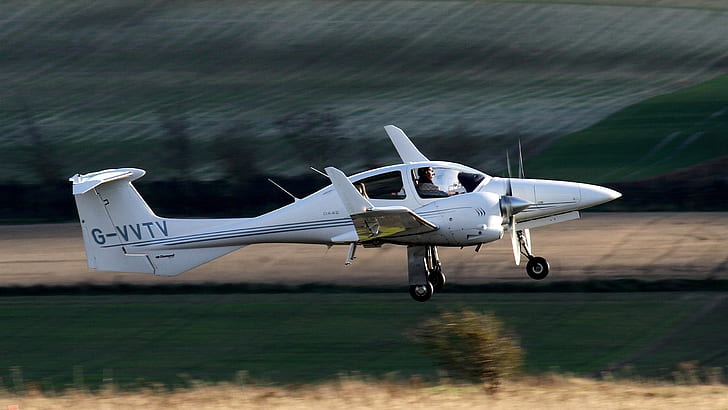 Diamond DA42 เครื่องยนต์คู่เครื่องบินเพชรเครื่องยนต์เครื่องบิน, วอลล์เปเปอร์ HD