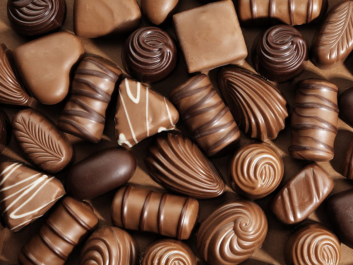 Makanan manis, cokelat, Manis, Makanan, Cokelat, Wallpaper HD