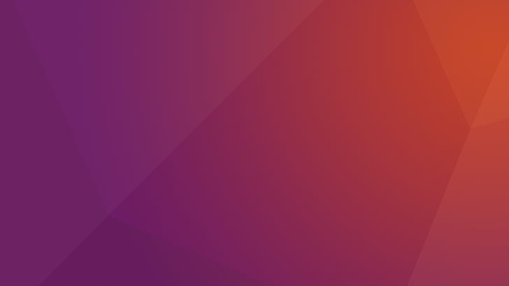 Ubuntu, gradient, minimalizm, Linux, Tapety HD