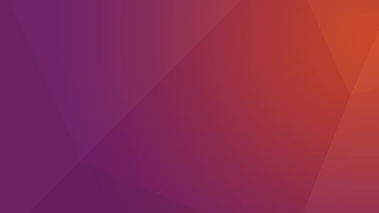 Ubuntu, gradiente, minimalismo, Linux, Fondo de pantalla HD HD wallpaper