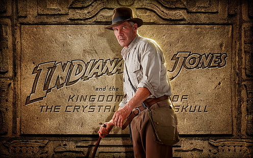 Indiana Jones e o reino da caveira de cristal, HD papel de parede HD wallpaper