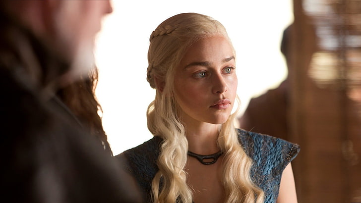 Daenerys Targaryen, Juego de Tronos, Emilia Clarke, mujeres, actriz., Fondo de pantalla HD