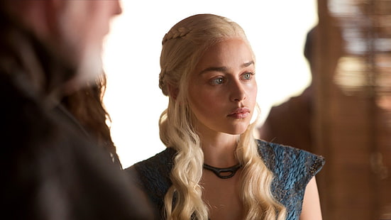 Daenerys Targaryen ، Game of Thrones ، إميليا كلارك ، نساء ، ممثلة، خلفية HD HD wallpaper