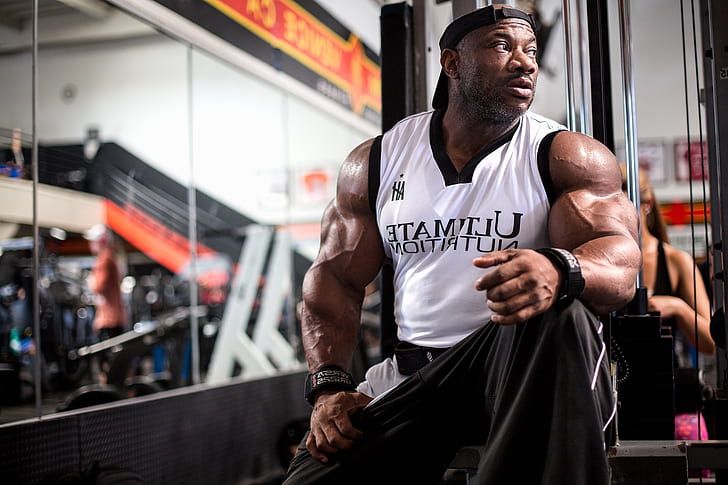 Haltung, Muskel, Athlet, Dexter Jackson, Bodybuilder, Bizeps, HD-Hintergrundbild