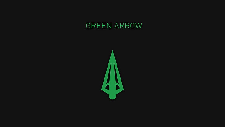 Зеленая стрела, стрела (сериал), минимализм, стрелы (дизайн), HD обои