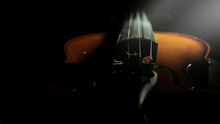violino, instrumento musical, HD papel de parede