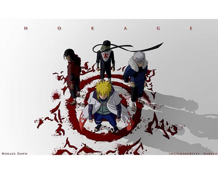 naruto naruto shippuden yondaime minato namizake hashirama senju 1: a hokage tobirama senju 2: a hoka Anime Naruto HD Art, Naruto, Naruto: Shippuden, HD tapet