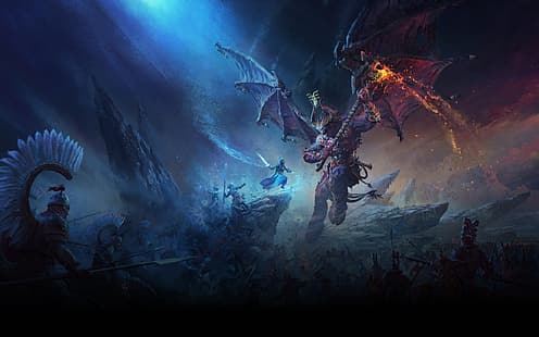Warhammer, Total War: WARHAMMER III, arte de videogame, HD papel de parede HD wallpaper