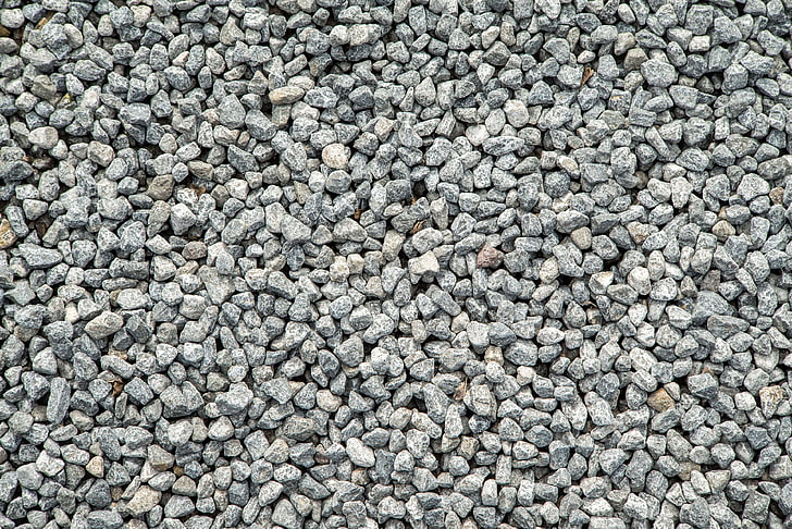 close up, dry, gravel, grey, pattern, rocks, rough, stones, HD wallpaper