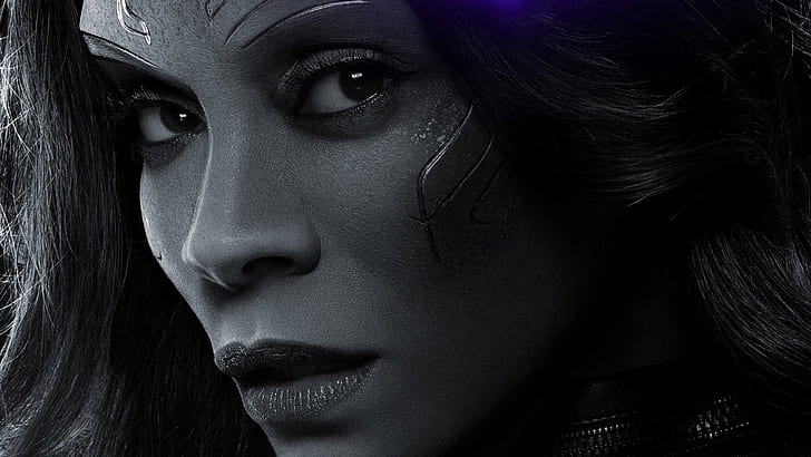Die Rächer, Avengers EndGame, Gamora, Zoe Saldana, HD-Hintergrundbild
