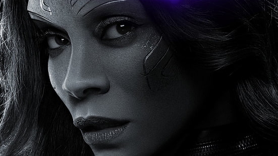 Die Rächer, Avengers EndGame, Gamora, Zoe Saldana, HD-Hintergrundbild HD wallpaper