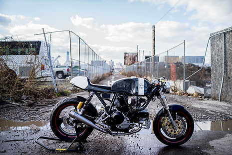 Cafe Racer, Motorrad, Ducati, HD-Hintergrundbild HD wallpaper