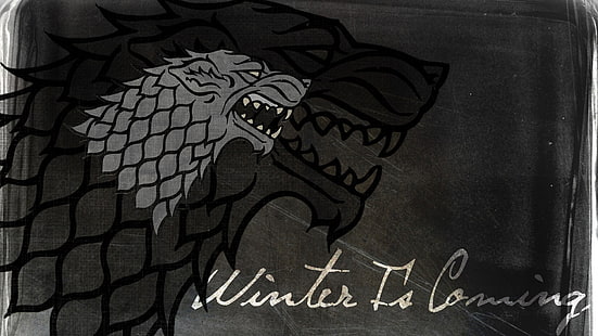 Game of Thrones, Winter Is Coming, House Stark, HD tapet HD wallpaper