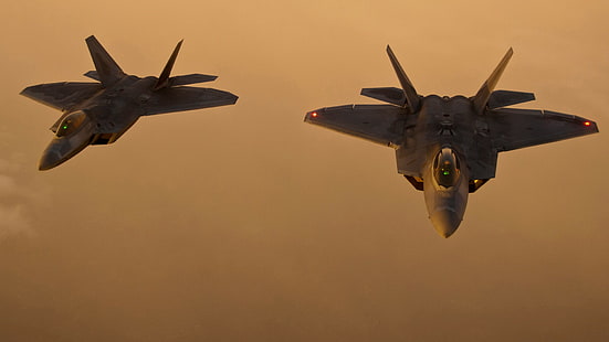 Militär, F22-Raptor, US Air Force, HD-Hintergrundbild HD wallpaper
