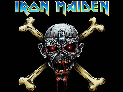 Цифров тапет Iron Maiden, Група (Музика), Iron Maiden, HD тапет HD wallpaper
